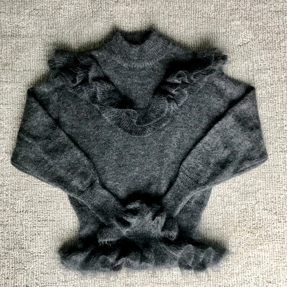 Nwot Zara Mohair Sweater Size S 